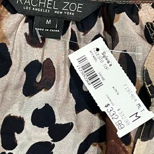 NWT Rachel Zoe size medium in animal print